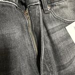 We The Free FREE PEOPLE Women’s Size 29 Black Denim Raw Hem Fringe Mini Skirt Maverick Boho Photo 2