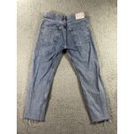 Pull & Bear  Jeans Women‎ 38 EUR Button Fly Frayed Raw Hem Denim Pants Photo 1