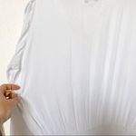 Charlie Holiday  White Peasant Mini Dress Size 4 Photo 9