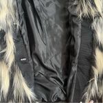 H&M NWT furry/leather jacket Photo 1