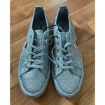 Kendall + Kylie Sneakers Glitter Silver & Gold Photo 1