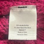 a.n.a . Women's Sweater in Vibrant Pink XL boatneck shortsleeve dolman ribbed Photo 8