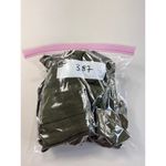 Dress Barn ‎ Olive Green Safari Style Short Sleeve Belted Shirt Dress Sz 4 Photo 9