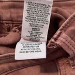 Free People  Burgundy Maroon Mid Rise Skinny Denim Jeans Pants Photo 9