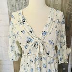 ASOS Ivory Floral Maxi Dress Photo 2