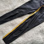 Free People Sleek Black Faux Leather Leggings - Size XS Photo 6