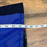 Roffe Vintage Metallic Belted Ski Skiing Jacket w/ Sunburst Pattern Women’s 90’s Blue Size 8 Photo 7