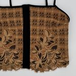 Aerie Show Off Winter Floral Lace Corset Bra Crop Top Size Small Cami Crop NWT Photo 6