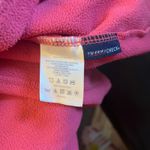 Lands' End ✨ L/P 14-16 Pink THERMCHECK Quarter Zip Fleece Pullover Jacket Sweater✨ Photo 4