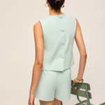 Minimalist pale light green Short Set commense Size Medium NWT Photo 2