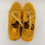Nobull  Lemon Drop Knit Runner Sneakers Size M 6 W 7.5 Photo 4