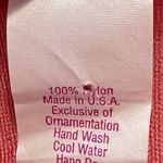 Frederick's of Hollywood Vintage Fredrick's of Hollywood Red Sheer Nylon Robe Lingerie Photo 3