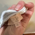 GOA Paris Blue & White Asymmetric Hem V Neck Midi Dress Floaty Fairycore Sz M Size M Photo 10