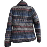 Bench Women's Puffer Jacket Blue Size M Winter Mid-Length Full Zip- Fox Photo 8