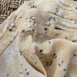 Aeropostale  Women's Yellow Floral Design Viscose Wrap Around Skirt Size small Photo 4