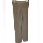 ZARA  Tan Knit Wide-Leg Pants NWOT Photo 1