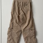 Free People FP Movement S Mesmerise Me Tan Barrel Cargo Pants Photo 8