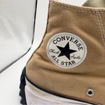 Converse  Unisex Run Star Hike Platform Shoes Sneakers Size Men 7 / Wmn 8.5 tan Photo 6