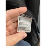 And Now This Blazer Top Women's Medium Black Long Sleeve Collared Hipster B76 Photo 4