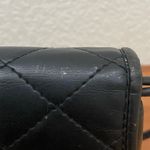 Vintage Unbranded Black Quilted Leather Medusa Sunburst Medallion Crossbody Bag Photo 15