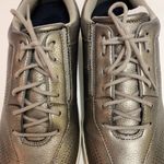 Easy Spirit  Freney Dk Grey Metallic Leather Shoes B16B Photo 3