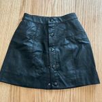 Free People Pu Leather Skirt Photo 0