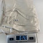 Disney Walt  World women’s light tan embroidered‎ belted tie hem capri pants XL Photo 9