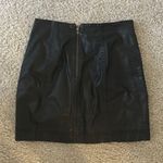 Free People  Leather Skirt Photo 2