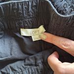 Loft Black Ruffled Bubble Mini Skirt Photo 3