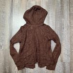 Maurice's 2000s‎ Y2k  Brown Acrylic Mohair Knit Button Cardigan Womens Size L/XL Photo 4