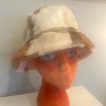 Beige & tan bucket hat like new cool looks Photo 0