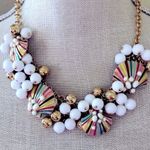 Talbots multicolored seashell statement necklace Photo 1