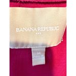 Banana Republic  Shawl Collar Pullover Sweatshirt Pink Cotton Blend Women's M Photo 3