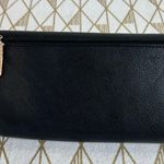 Coach Black and Cream Leather Clutch Wallet Photo 1