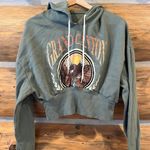 Zoe & Liv Grand Canyon Hooded Cropped Graphic Sweatshirt Photo 2