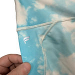 Fabletics PowerHold Leggings Size S Blue White Tie Dye Photo 6