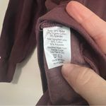 Amour Vert Selma Lace Shoulder Cardigan - Burgundy - XS - NWT Photo 9