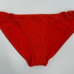 Robin Piccone Bikini Bottoms Size Large NEW Swim Orange Ring Detail Classic NWOT Photo 10