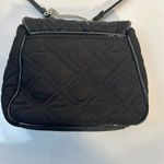 Vera Bradley Quilted Crossbody Bag Black Small Chain Strap Flap Closure Photo 5