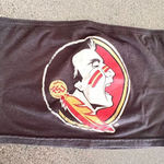 FSU Florida State University cropped Tank Top size M VTG made in USA White Size M Photo 0