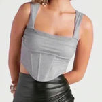 Windsor  Women’s‎ Sparkle Corset Bustier Top Size S Photo 0