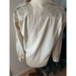 Ralph Lauren POLO  WESTERN EMBELLISHED BEADED EPAULETTES L/S SHIRT WOMENS S Photo 2