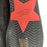 Ash Womens Ninja Sock Trainers Cashmere Tweed Knit Red Black Suede Trim Size 40 Photo 7