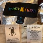 Teddy Fresh  Silver Linings Prom Dress Foil size Small Photo 5