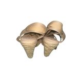 Scoop Wedge Lace Up Espadrille Sandals Size 7.5 Beige Photo 2
