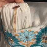 Free People embroidered embellished cutout tunic top Photo 13