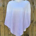 Barefoot Dreams Cozychic Ultra Lite Ocean Breeze Violet Ombré Poncho one size Photo 0