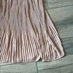 OAK + FORT Pink Pleated Sundress Size L Photo 1