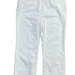 Apt. 9  Women's Trouser Pant 14 Petite Slacks Straight White Stretch Photo 0