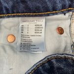American Eagle Hi-Rise Festival Mini Distressed Mini Jean Denim Skirt Size 2 Photo 7